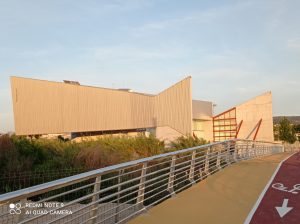 Iluminación Arquitectónica en Pasarela Peatonal.